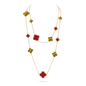 Magic Alhambra long necklace 16 motifs